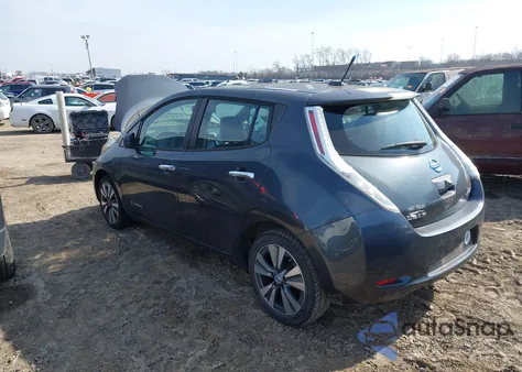 2013 Nissan Leaf Sl z USA, uszkodzony, nr VIN 1N4AZ0CP9DC404704
